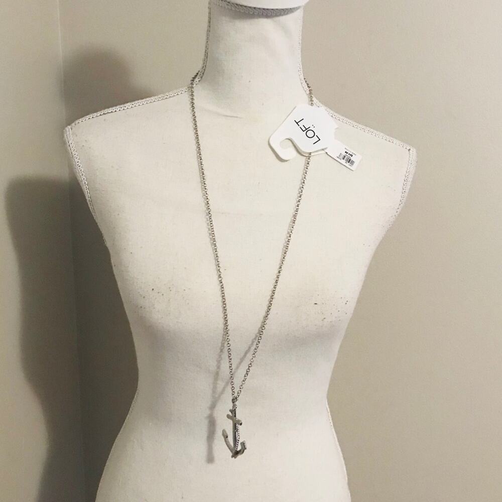 LOFT Anchor Necklace